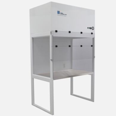 4' ValuLine® Vertical Laminar Flow Station with integrated stainless steel work surface  |  2001-68 displayed