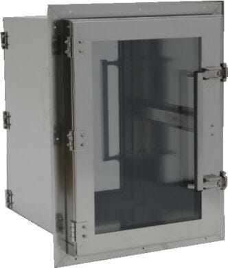 Simplifies contamination-free transfer of materials between classified spaces.  |  2636-02D-2 displayed