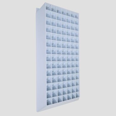 ValuLine® polypropylene 98-compartment safety glasses holder  |  4952-99 displayed