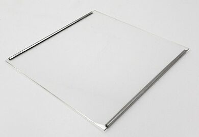 Acrylic shelf meant for fitting into a series 100 pass-thru