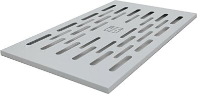 Powder Coated Steel Perforated Shelf  |  4101-43B displayed