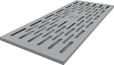 Powder Coated Steel Wide Perforated Shelf  |  4101-44B displayed