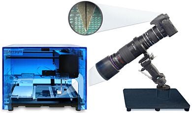 For viewing and recording absolute positional coordinates on the printing deck  |  3031-12 displayed