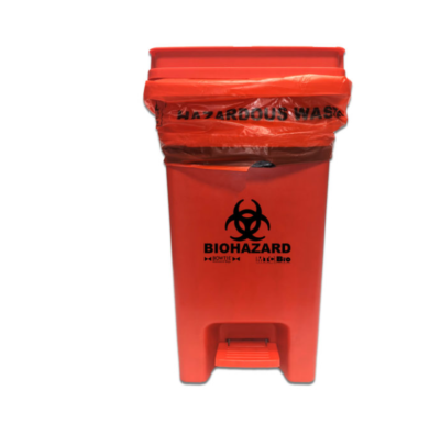 13-Gallon Biohazard Bin by MTC Bio, A8000B