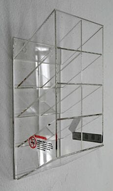 ValuLine® Acrylic 8 compartment safety glasses Holder  |  4950-45A displayed
