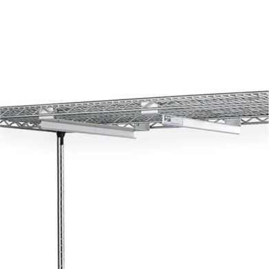 Adjustable Undershelf Slides for 24 Inch Wire Shelf