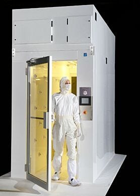 Air Tunnel shown in powder coated steel