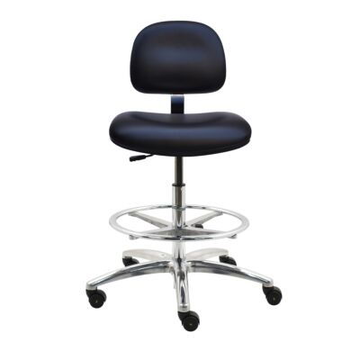 AL10-VCC ESD conductive vinyl dissipative chairs slow down static charges