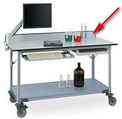 Attaches to phenolic table top  |  1533-54 displayed