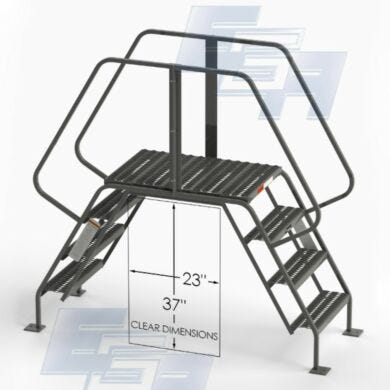 OSHA C010 4-Step Crossover with 24