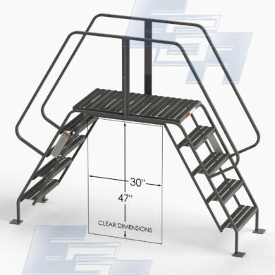 OSHA C014 5-Step Crossover with 24