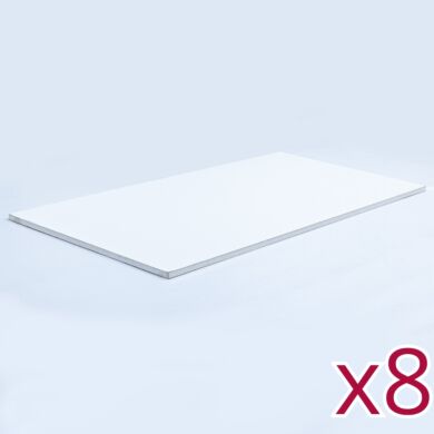 2' x 4' sealed ceiling panels with vinyl surface and protected edges for particle-free cleanroom environments | 6706-12 displayed