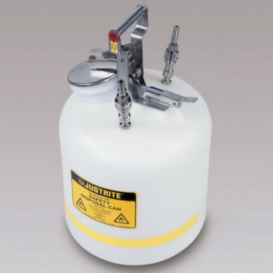 Polyethylene Centura Safety Cans provide safe containment of liquid waste | 2820-43 displayed