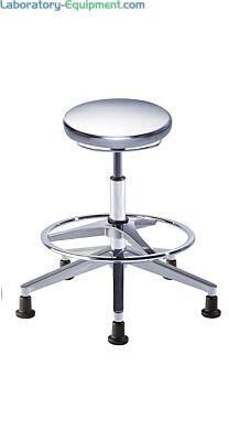 Biofit ISO4 high bench steel seat includes cast aluminum base, 22