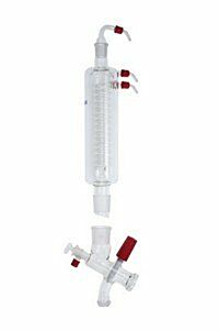 Vertical condensers, vertical-intensive condensers with manifold and dry ice condensers efficiently feed solvent | 6924-30 displayed