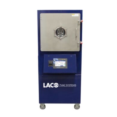 LACO's custom vacuum ovens bring pre-launch test requirements in-house, eliminating delays from third-party testing  |  1590-92 displayed