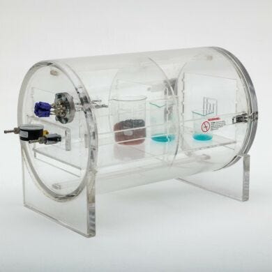 Small size is best used for degassing small parts or mixed liquids  |  5235-72 displayed