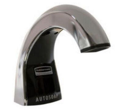 Black Polished Chrome Liquid Soap Dispenser  |  9600-64 displayed