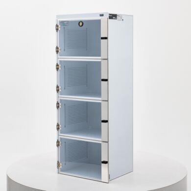 Four Chambers, Acid-Resistant Low Particle ValuLine® Desiccator