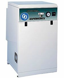 The self-lubricating, long-life tip seal enables these reliable Werther air compressors to operate efficiently without oil and expensive filtration  |  9505-40 displayed