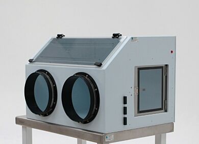 Polypropylene ValuLine™ Portable Glovebox provides a clean, low-humidity, chemical-resistant environment  |  3308-54 displayed