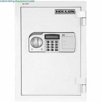 Electronic key pad provides crucial security for items in safe. Included in safe is one removable shelf and bolting hardware.  |  6500-37 displayed