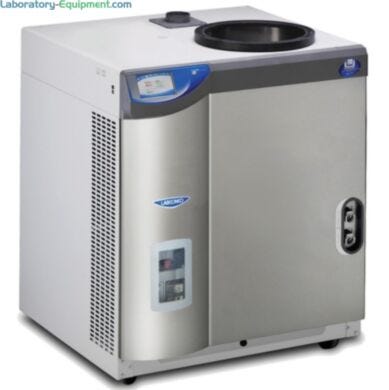 Labconco FreeZone 12-Liter -50°C Console Freeze Dryer for lyophilizing aqueous samples; stoppering tray dryer available with select models