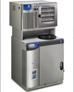 Labconco FreeZone 12L Console -50C Freeze Dryer with Stoppering Tray lyophilizes moderate to large loads of aqueous samples  |  6923-75A-220 displayed