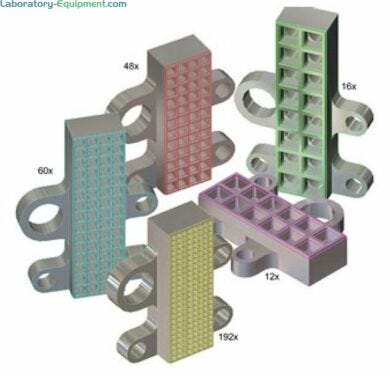 Replacement Stamp for creating 12 individual wells on standard glass substrate slide microarrays.  |  3031-98-12 displayed