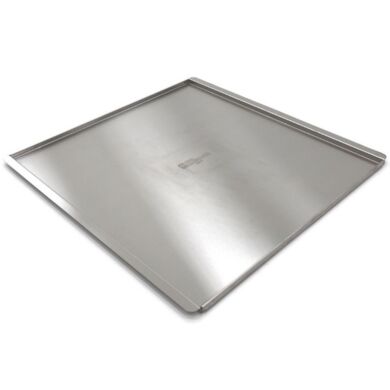 Stainless steel shelf meant for fitting into a series 100 pass-thru  |  1976-05 displayed