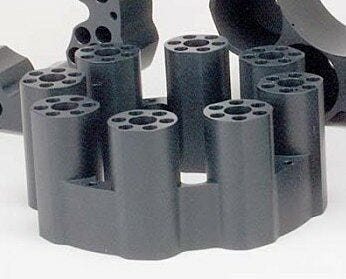 Blocks fit inside RapidVap Evaporation Systems. | 6923-04 displayed