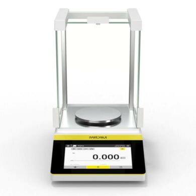 Economical Quintix Pro Milligram Lab Balances by Sartorius with a 320 g to 1500 g weighing capacity, 1 mg readability and an integrated applications program