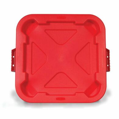 HDPE BRUTE Square Container lids fit firmly for secure control of contents | 1457-60 displayed