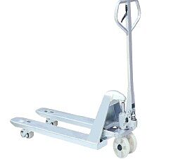 Custom manual pallet jacks are tailored to meet your facility's unique requirements, ensuring a perfect fit for your application  |  1735-34 displayed