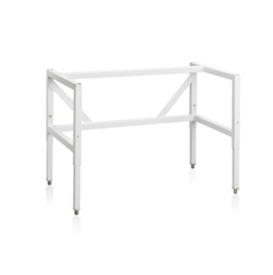 Welded and Non-Welded Telescoping Base Stand with optional Toe-Locking Casters by Labconco compatible with Logic BSCs manufactured after September 2024
