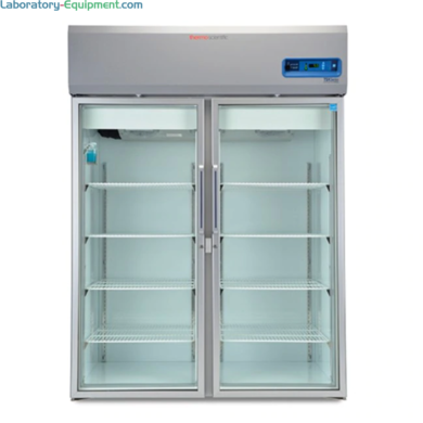 51.1 cu. ft. glass door chromatography refrigerator with a 3°C to 7°C temperature range and auto defrost; GMP Clean Room Class A / ISO 6 (ISO EN 14644-1) compat  |  1620-96 displayed