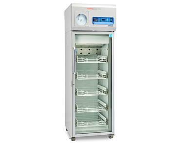 GMP Clean Room compliant models with optional chart recorder for medical-grade and vaccine storage in 4 sizes; TSX5005PA model with 2 glass doors | 1620-PP-07 displayed