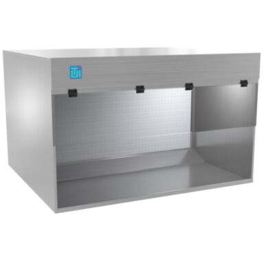 Delivers a continuous stream of HEPA-filtered air across the work surface, protecting sensitive samples and processes from particulate contamination  |  1675-48-SS displayed