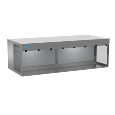 Powered by a UL-Listed fan filter unit, this hood delivers dependable, safety-certified airflow performance you can count on in any professional setting | 1675-9642-SS-SD displayed