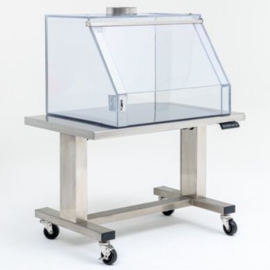 Polycarbonate frame allows chemical resistance while enhancing visibility which provides a safer and more transparent work environment | 5052-03 displayed