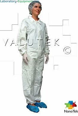 Cleanroom contamination control disposable coverall designed for extra roominess and comfort  |  5605-74 displayed