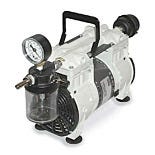 Standard Duty Dry Vacuum Pump, 7 CFM x 60 torr, 115v, Welch