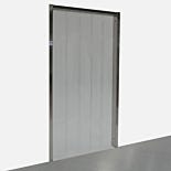 Cleanroom Strip Curtain Doors With Pre-Hung Frame