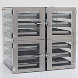 Static-Safe Desiccator Cabinets with Removable Sliding Tray
