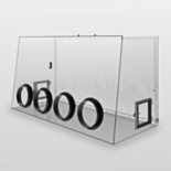 Extra-Large Plastic Glovebox Isolators