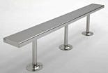 BioSafe® Floor-Mount Gowning Benches