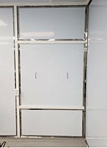 Removable Service Panel for Hardwall Modular Cleanroom