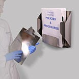Cleanroom Clipboard and File Holders