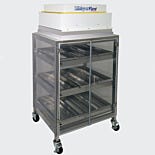 Vertical HEPA-Filtered Storage Cabinets for Reticles and Photomasks