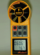 Airflow Meter; Digital, Handheld, CFM Master II w/Hard Case